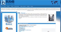 Desktop Screenshot of bufabindia.com